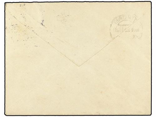 ✉ ESPAÑA. Ed. 327/29. 1927. MADRID correo interior. 5, 10 y 