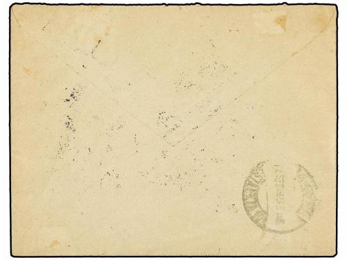 ✉ ESPAÑA. Ed. 326(8). 1927. MADRID correo interior. 2 cts. a