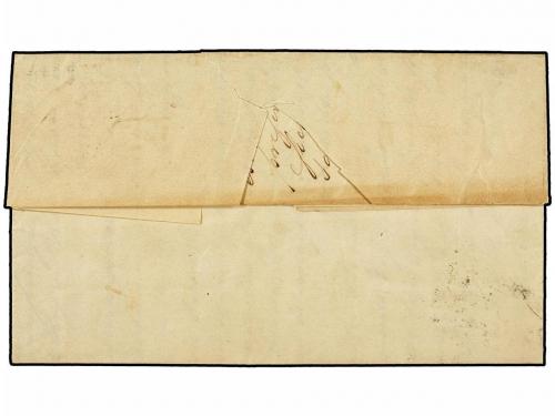✉ ESPAÑA. Ed. 132, 133, 137. 1873. BARCELONA a BUENOS AIRES.