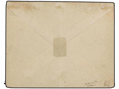 ✉ ESPAÑA. Ed. 217. 1894. BARCELONA correo interior. 10 cts. 