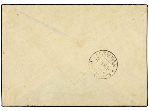✉ MALTA. 1931. MALTA a ROMA. Sobre circulado por Correo Aére