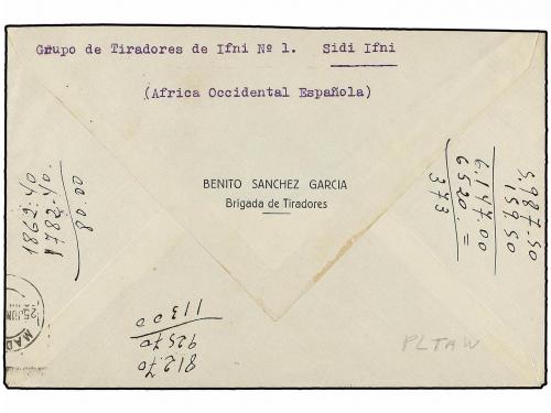 ✉ COLONIAS ESPAÑOLAS: IFNI. Ed. 20(2). 1945. SIDI.IFNI a MAD