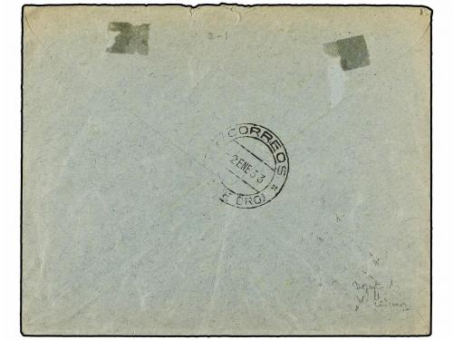 ✉ COLONIAS ESPAÑOLAS: RIO DE ORO. 1932. VALLADOLID a VILLA C