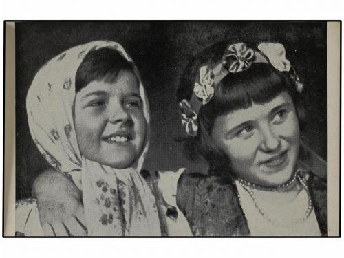 ✉ ESPAÑA GUERRA CIVIL. Carnet de 10 postales ASOCIACIÓN DE A