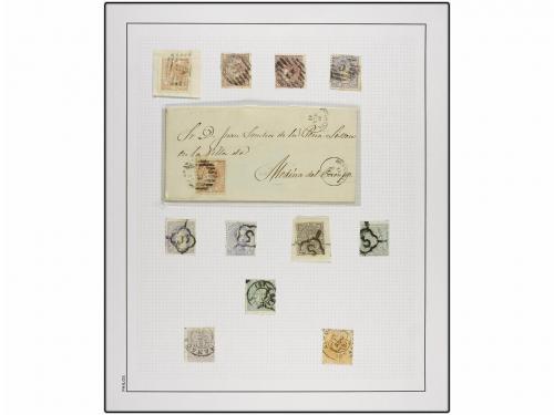 LOTES y COLECCIONES. 1789/1939. GRANADA. Colección montada e