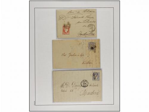 LOTES y COLECCIONES. 1830/1900. ÁLAVA. Colección montada en 
