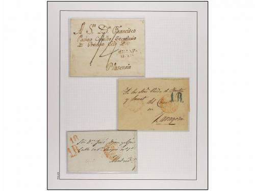 LOTES y COLECCIONES. 1835/1936. SALAMANCA. Colección montada