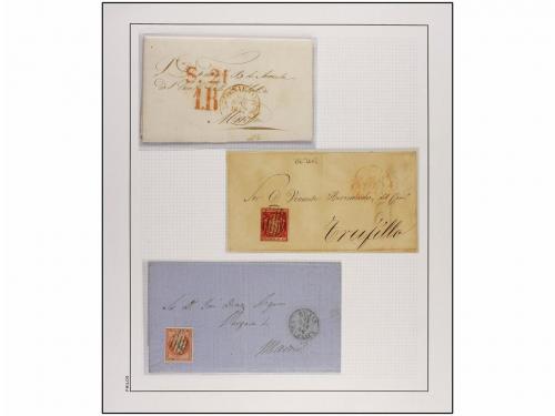 LOTES y COLECCIONES. 1835/1936. SALAMANCA. Colección montada