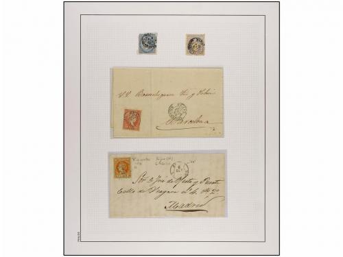 LOTES y COLECCIONES. 1835/1936. SALAMANCA. Colección montada