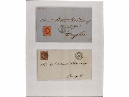 LOTES y COLECCIONES. 1835/1936. SALAMANCA. Colección montada