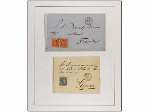 LOTES y COLECCIONES. 1835/1936. SALAMANCA. Colección montada