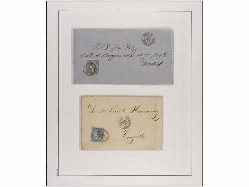 LOTES y COLECCIONES. 1835/1936. SALAMANCA. Colección montada