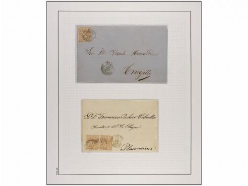 LOTES y COLECCIONES. 1835/1936. SALAMANCA. Colección montada