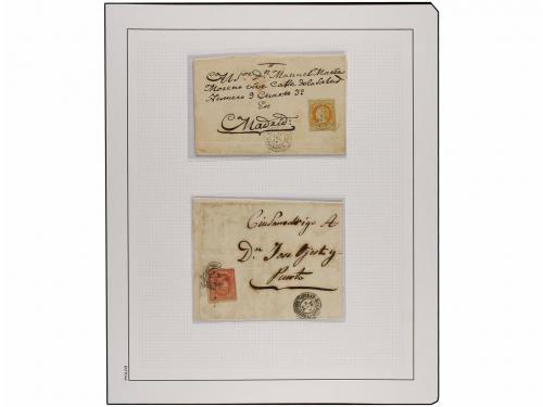LOTES y COLECCIONES. 1835/1936. SALAMANCA. Colección montada