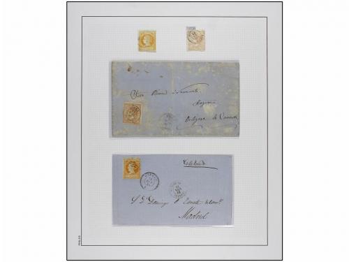 LOTES y COLECCIONES. 1835/1939. SEGOVIA. Colección montada e