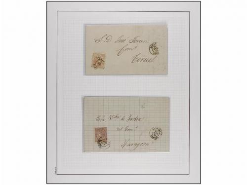 LOTES y COLECCIONES. 1820/1925. TERUEL. Colección montada en