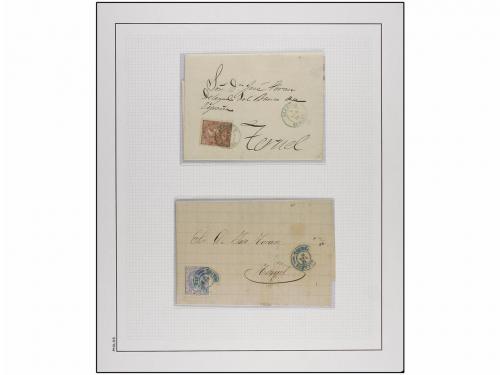 LOTES y COLECCIONES. 1820/1925. TERUEL. Colección montada en