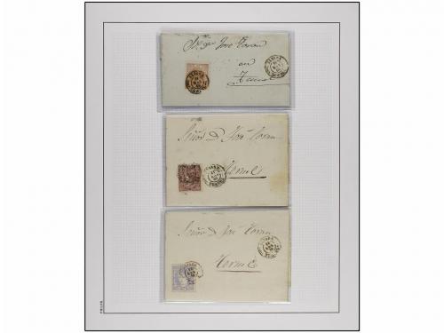 LOTES y COLECCIONES. 1820/1925. TERUEL. Colección montada en