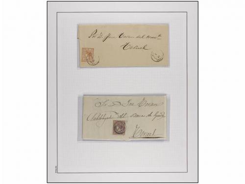 LOTES y COLECCIONES. 1820/1925. TERUEL. Colección montada en