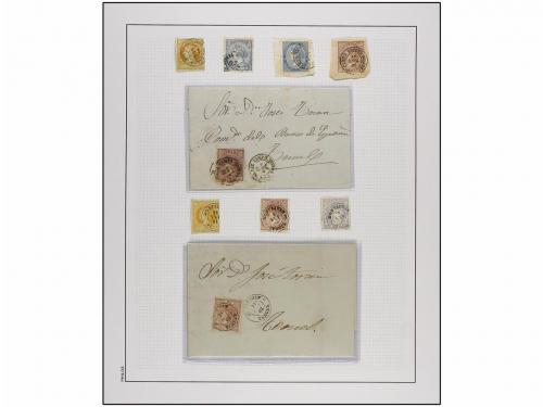 LOTES y COLECCIONES. 1820/1925. TERUEL. Colección montada en