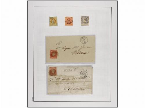LOTES y COLECCIONES. 1785/1939. VIZCAYA. Colección montada e