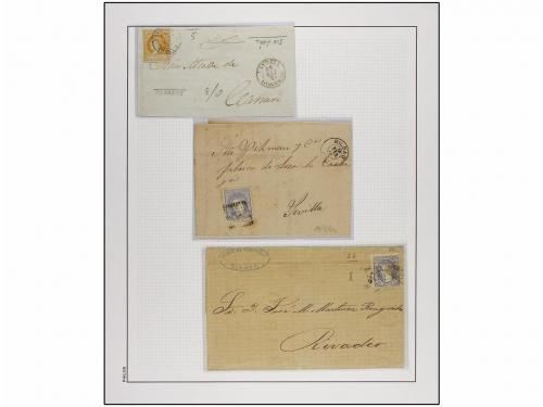 LOTES y COLECCIONES. 1785/1939. VIZCAYA. Colección montada e