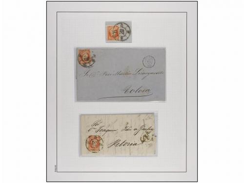 LOTES y COLECCIONES. 1785/1939. VIZCAYA. Colección montada e