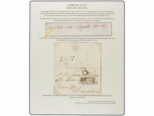 LOTES y COLECCIONES. COLECCIÓN DE PREFILATELIA DE CATALUÑA D
