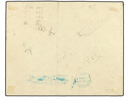 ✉ ESPAÑA. Ed. 321 (4), 323, 293 (5), 295, 296. 1930. MADRID 