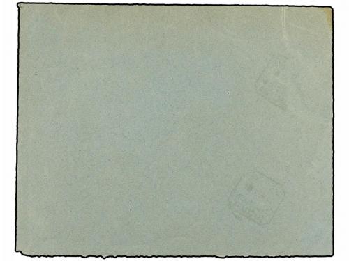 ✉ ESPAÑA. Ed. 311, 494, 593/96. 1931. FRONTAL. BARCELONA a F