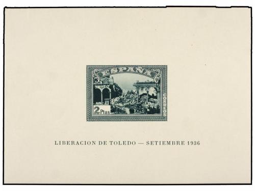** ESPAÑA. Ed. 838/39. HB SIN DENTAR. LUJO. 