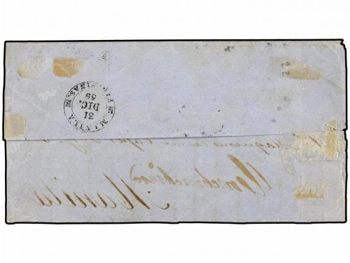 ✉ FILIPINAS. 1859. CAMPAÑA FRANCO ESPAÑOLA EN COCHINCINA. Fr