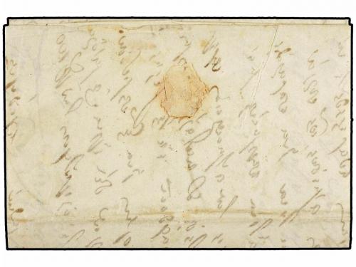 ✉ LEVANTE: CORREO AUSTRIACO. 1850. Entire letter to CONSTANT