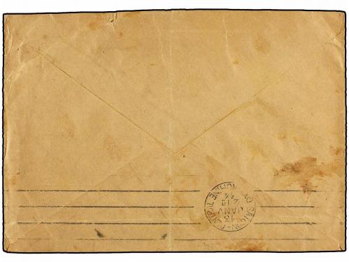 ✉ CHINA. 1934. Airmail cover from SHANGHAI via Saigon to PAR
