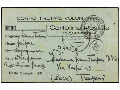 ✉ ESPAÑA GUERRA CIVIL. 1937-38. ITALIANOS EN ESPAÑA. Conjunt
