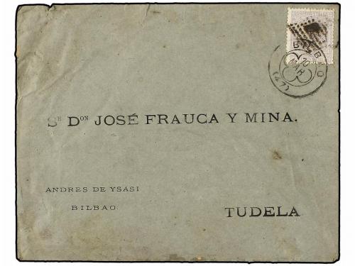 ✉ ESPAÑA. 1878-82. Conjunto de11 cartas con diversos matasel