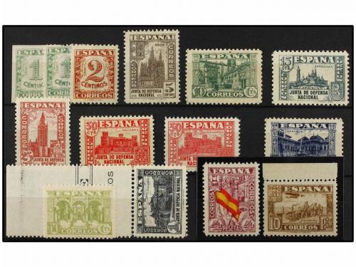 ** ESPAÑA. Ed. 802/13. SERIE COMPLETA incluido el 808A. LUJO