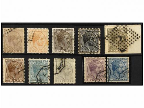 ° ESPAÑA. Ed. 190/99. SERIE COMPLETA, magníficos en usado, s