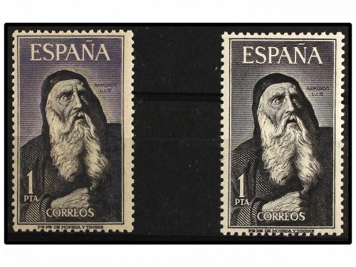 ** ESPAÑA. Ed. 1536. RAIMUNDO LLULL. 1 pta. FALTA EL COLOR l