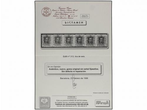 ** ESPAÑA. Ed. 310 (6), 313 (6), 315 (5), 316 (4), 319 (4), 