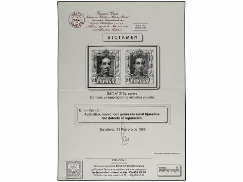 **/* ESPAÑA. Ed. 313 (4), 315, 316 (6), 318 (2), 319 (4), 32