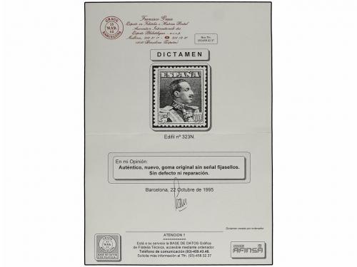 ** ESPAÑA. Ed. 323. 10 pts. castaño. Excelente centraje. A00