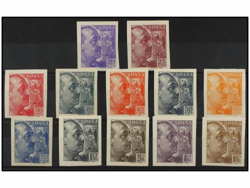 ** ESPAÑA. Ed. 867/78s. SERIE COMPLETA SIN DENTAR. LUJO. Cer