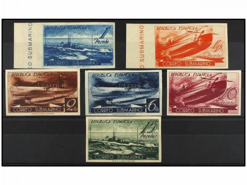 **/* ESPAÑA. Ed. 775/80s. SERIE COMPLETA SIN DENTAR. Sello d