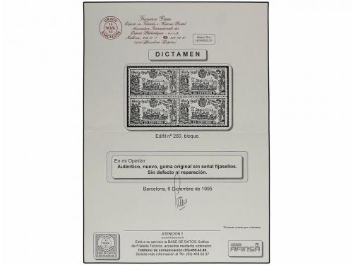 ** ESPAÑA. Ed. 257/60 (4). 5 cts., 10 cts., 15 cts. y 25 cts