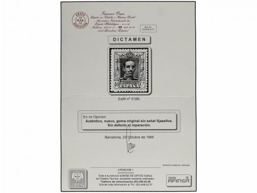 ** ESPAÑA. Ed. 315, 316, 317, 319, 320N. 15, 20, 25, 40 y 50