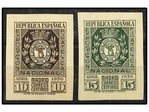 ** ESPAÑA. Ed. 727/28. SERIE COMPLETA. LUJO. Cat. 190&euro;. 