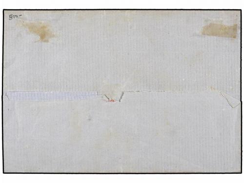 ✉ COLOMBIA. Yv. 2a. 1871. CARTAGENA a BARRANQUILLA. Circulad