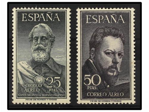 ** ESPAÑA. Ed. 1124/25. LEGAZPI y SOROLLA. Serie completa. I