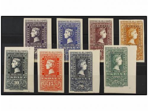 ** ESPAÑA. Ed. 1075/82. CENTENARIO. Serie completa. LUJO. 